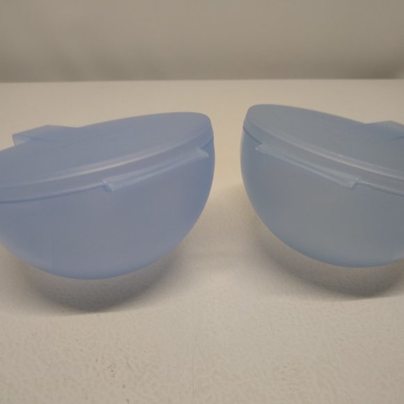 Large Ice Blue Tupperware Set - Picture 2 of 12